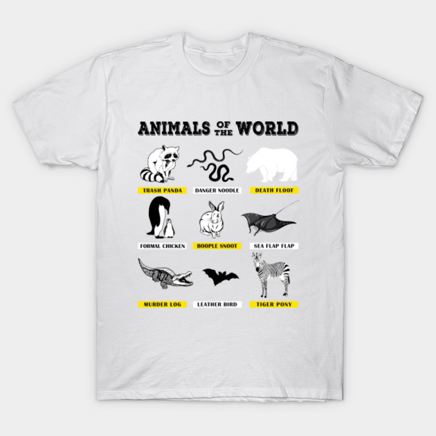 funny animal t shirts