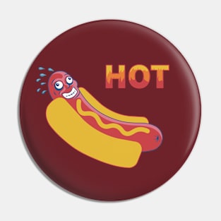 Hot Hot Dog! Pin