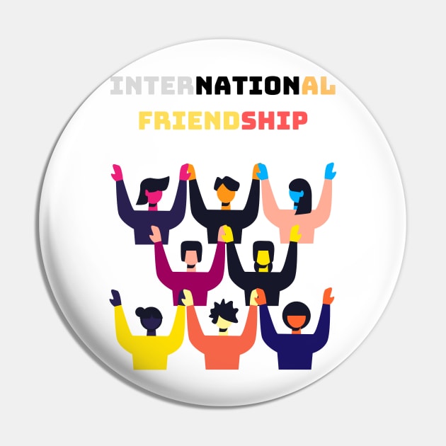 International of Friendship Pin by DuViC