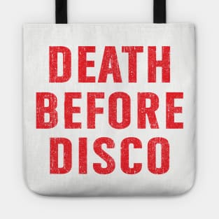 Death Before Disco Tote