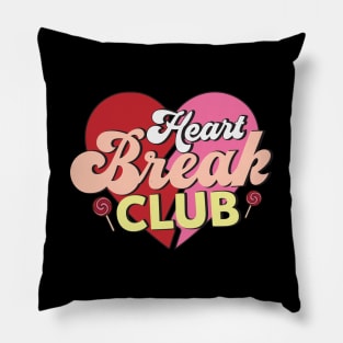 Heartbreak Club Love Sucks Anti Love Anti Valentines Day Pillow