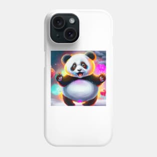 Cute Panda Drawing Phone Case