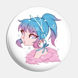 Galaxy Girl Pin