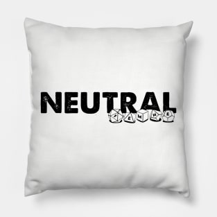 Neutral Femme (Dark Ink) Pillow