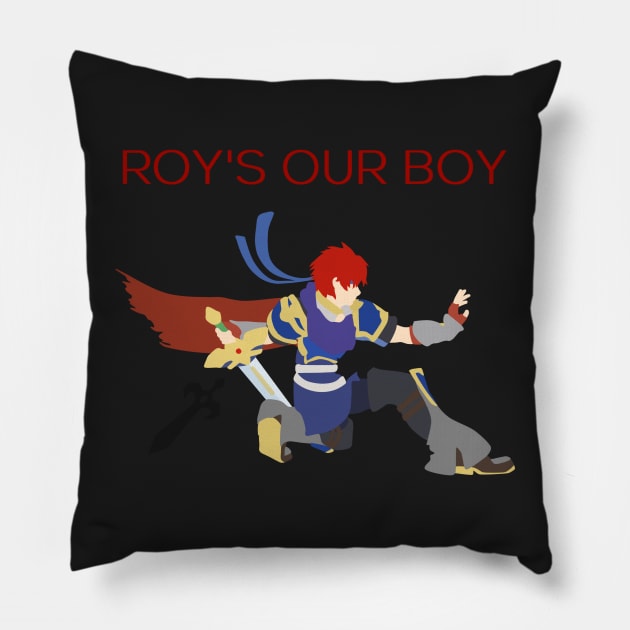 Roy's our boy Pillow by Robonavi