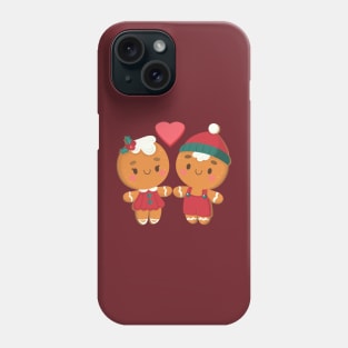 gingerbread love Phone Case