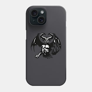 Satan in Hell Phone Case