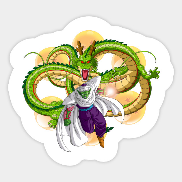 Dragon Ball Z Shenron And Piccolo Shenron Sticker Teepublic