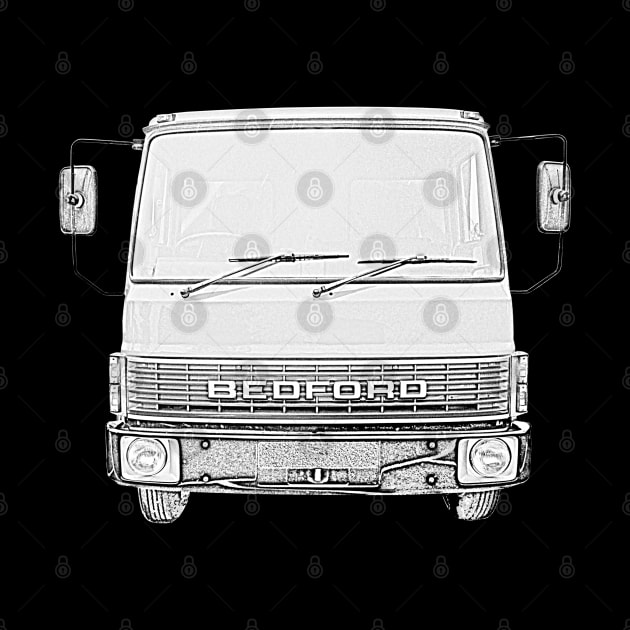 Bedford TL 1980s classic heavy lorry by soitwouldseem