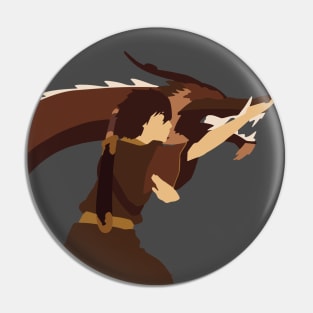 Avatar the Last Airbender Zuko Minimalist Pin