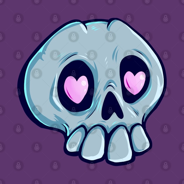 Skull Love by TaksArt