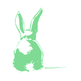 green bunny T-Shirt