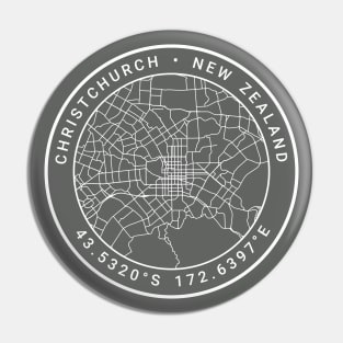 Christchurch Map Pin
