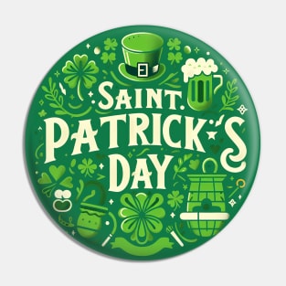 Saint Patricks Day Pin