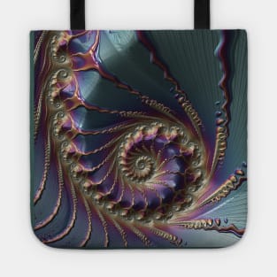 Fluorescent Spiral Tote