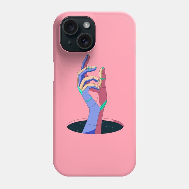 Reaching Out Phone Case by theghostpaper