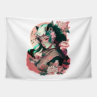 Anime Girl Tapestry