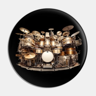 Insane Drum Kit Pin