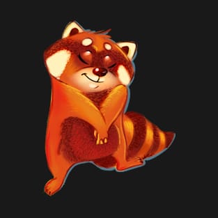 Red raccoon T-Shirt