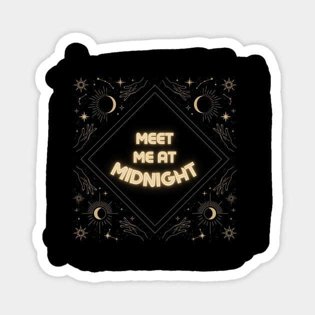 meet me at midnight Magnet by shoreamy