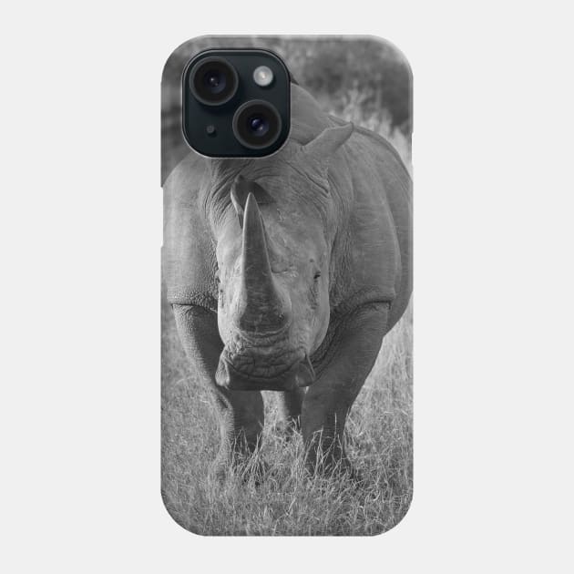 African Rhino Phone Case by StacyWhite