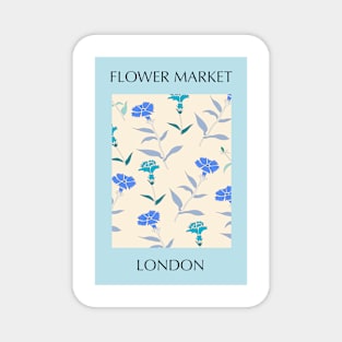 Flower Market London Magnet