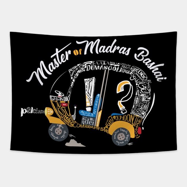 Madras Meter Tapestry by HolyCowT