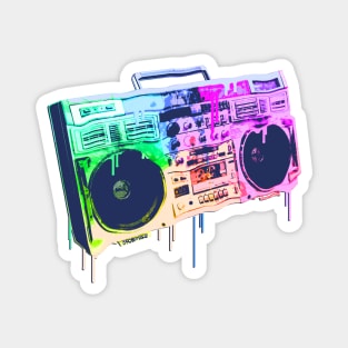 Epic Melting Boombox Magnet