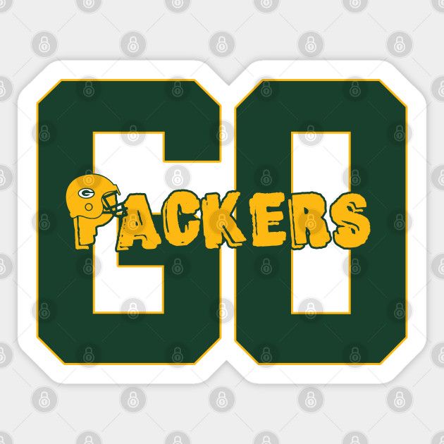 Go Packers Packers Sticker Teepublic