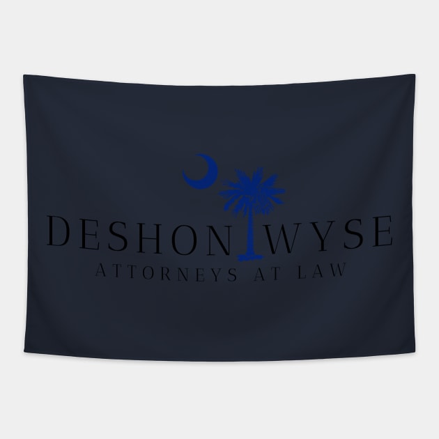 DeShonWyse Logo Tapestry by DeShonWyse