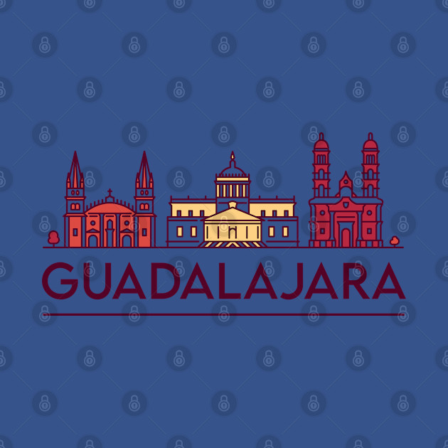 Disover Guadalajara cityscape - Guadalajara - T-Shirt