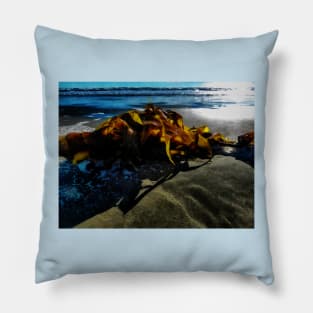 The Seaweed at Dawn Pillow