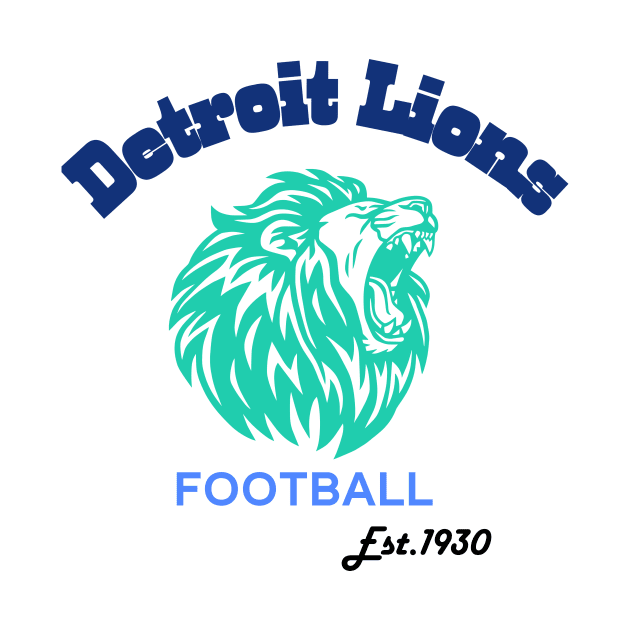 Detroit lions by Benjamin Customs