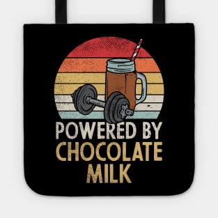 Powered By Chocolate Milk Tote