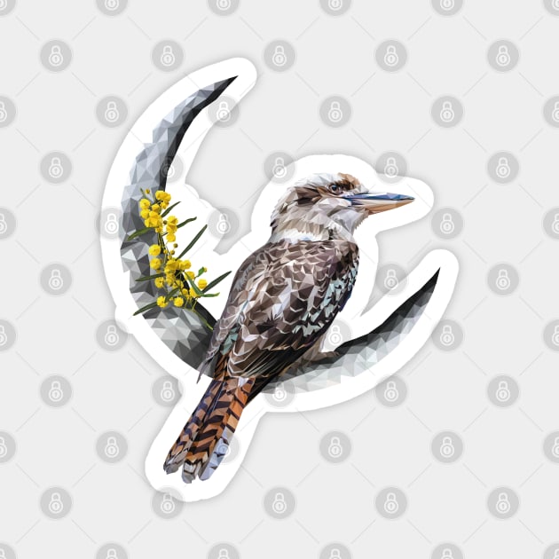 Kookaburra Magnet by Renasingsasong