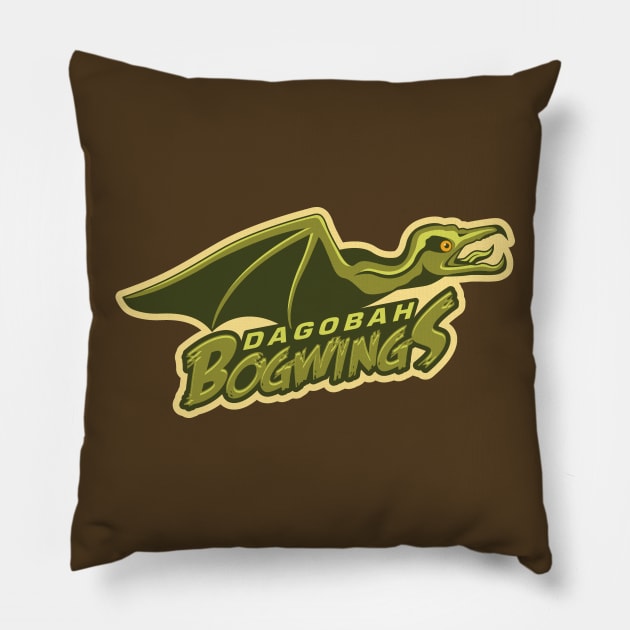 Dagobah Bogwings Pillow by GradyGraphics