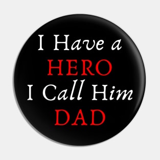 Happy Fathers Day Pin