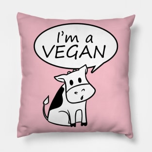 I am vegan Pillow