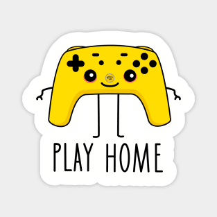 Funny game console- play home Magnet