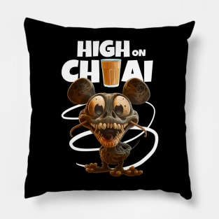 High-on chaai monster Pillow