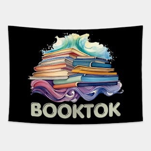 Booktok Club Book Lovers Reader Bookworm Men Women Tapestry