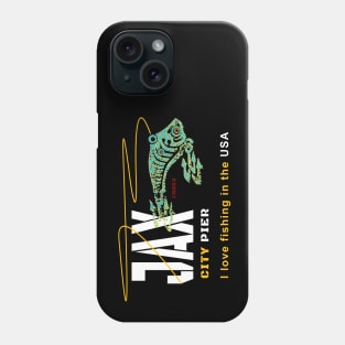 Jacksonville City Fishing Pier, JAX Pier Phone Case