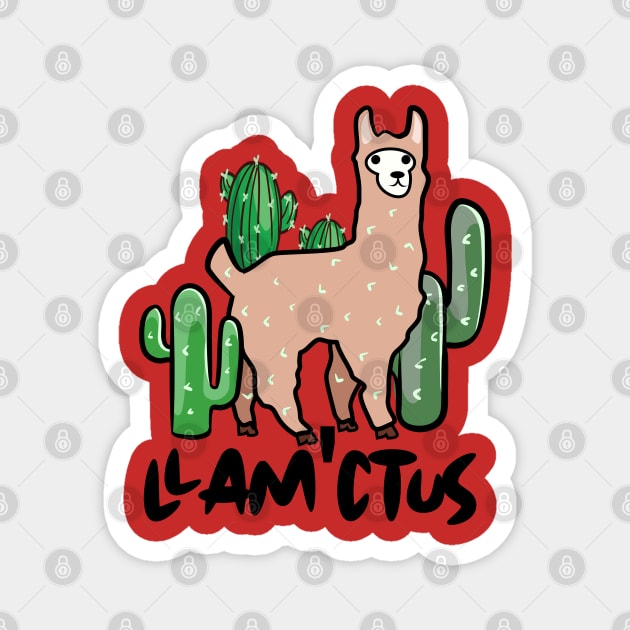 Camouflage art level 100 LLAM'CTUS. Llama lover gift Magnet by alcoshirts