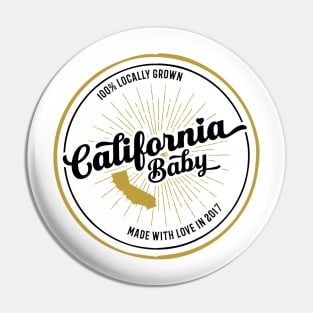 California Baby 2017 Pin