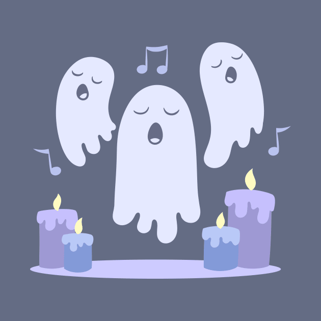 Singing Ghosts by KammyBale