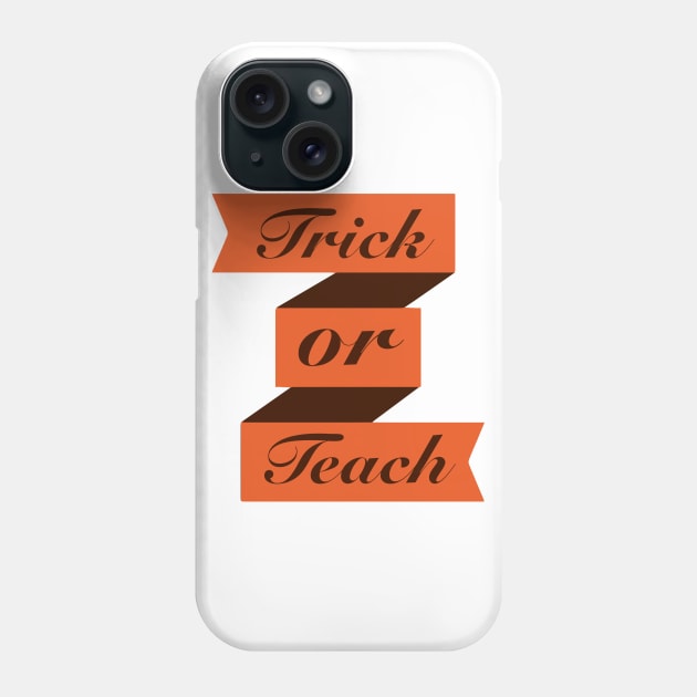 trick or teach Phone Case by MINOUCHSTORE