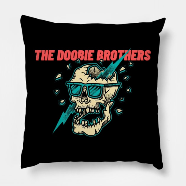 the doobie brothers Pillow by Maria crew