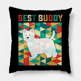 Best Buddy Westie Pillow