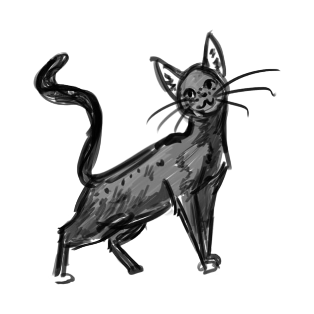 Cat Sketch by sbyrd95