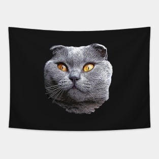 Scottish Fold Blue Beauty Tapestry